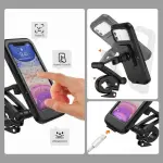 Waterproof Mobile Holder Universal Bicycle Handlebar Mobile Phone Holder